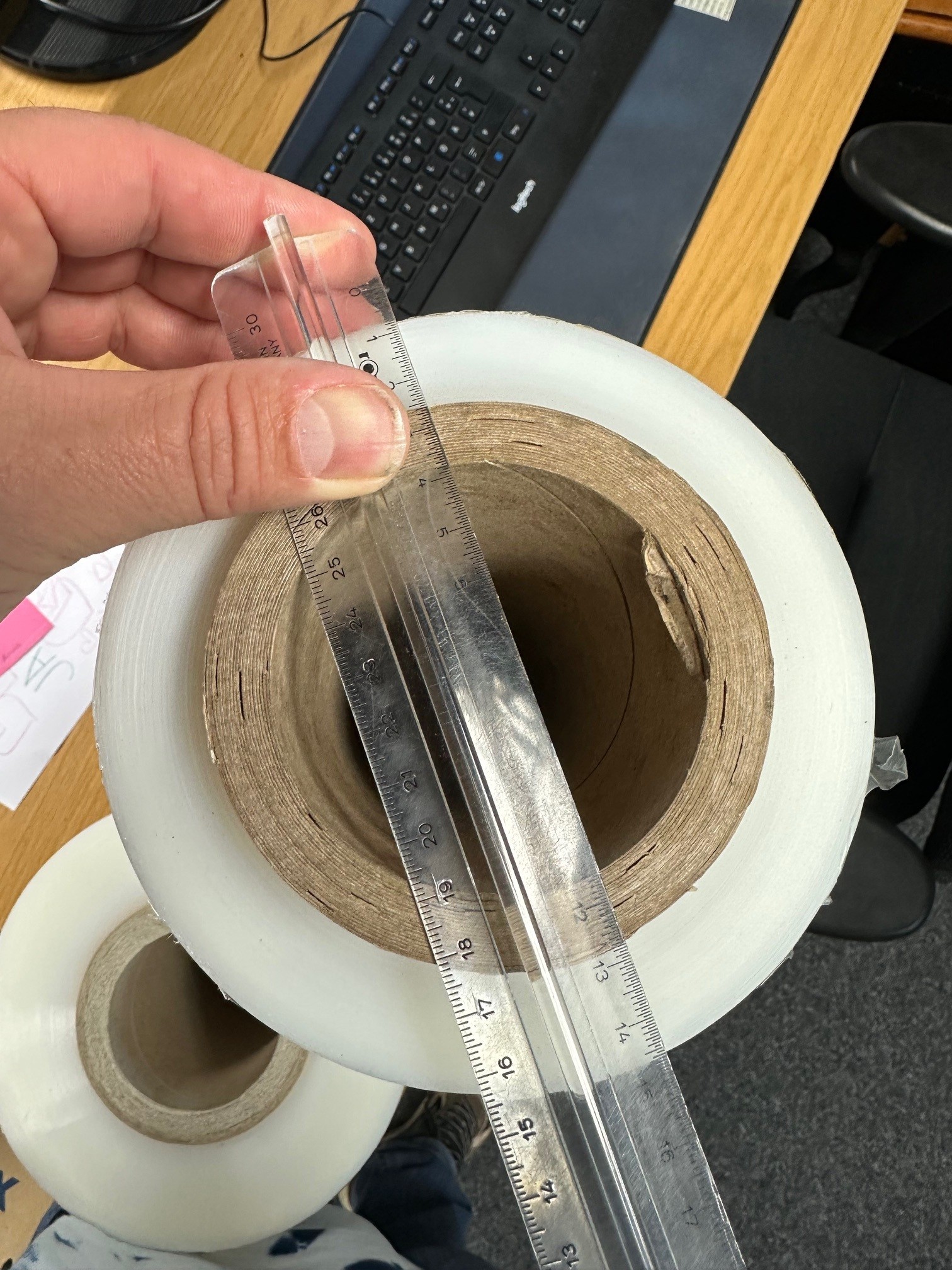 auf den durchmesser kommt es bei der maschinenstretchfolie an